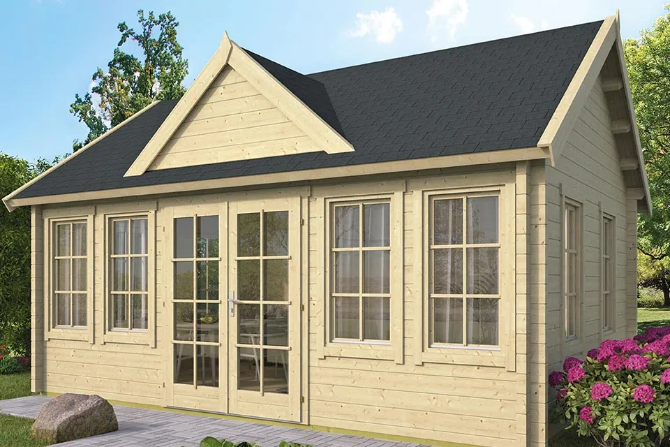 Tuindeco | Clockhouse Trevor Tuinhuis | Onbehandeld