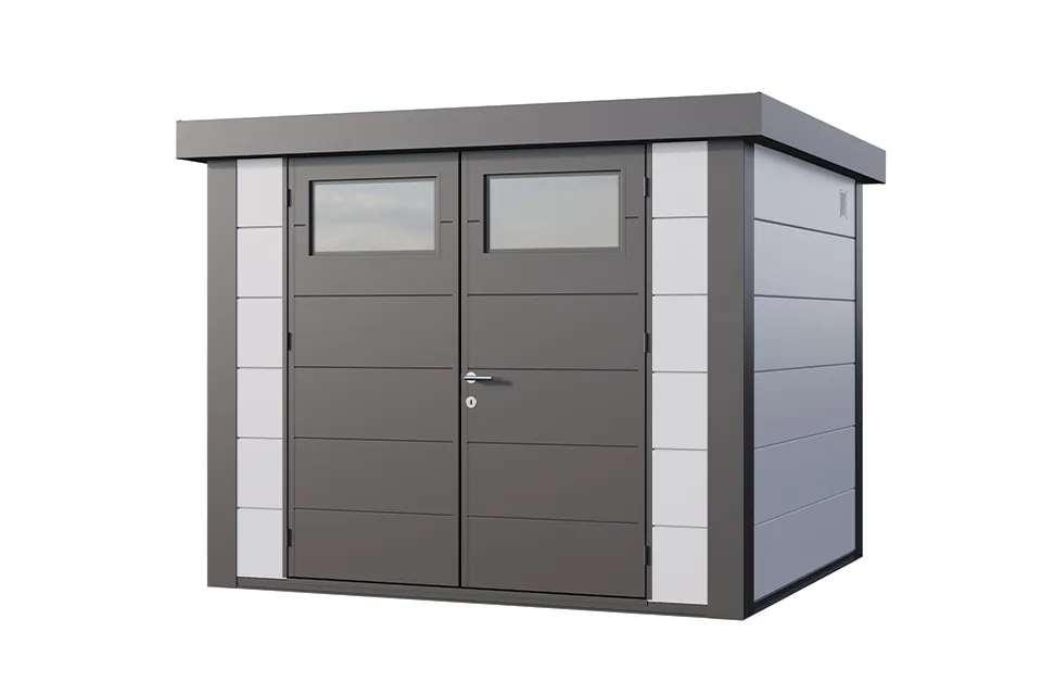 Telluria | Tuinhuis Classico 2724 | Wit-Antraciet