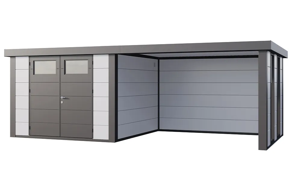 Telluria | Tuinhuis Classico 3030 | 4 Kleuren - met Overkapping Lounge (Large, XL)