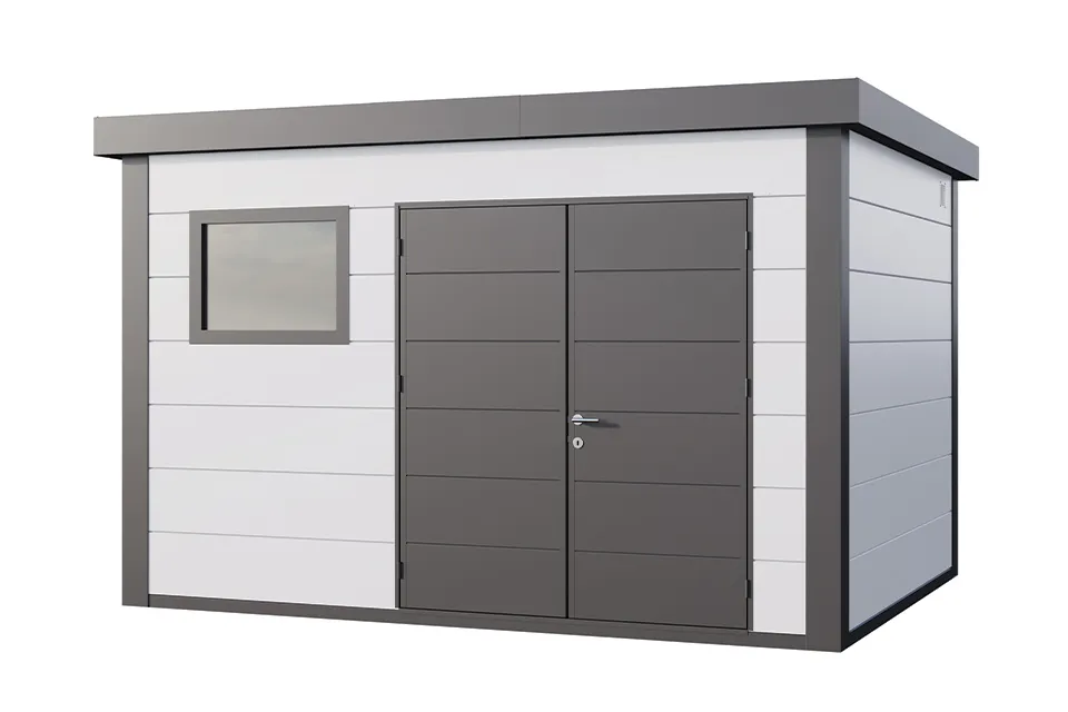 Telluria | Tuinhuis Classico 3930 PLUS | Wit-Antraciet