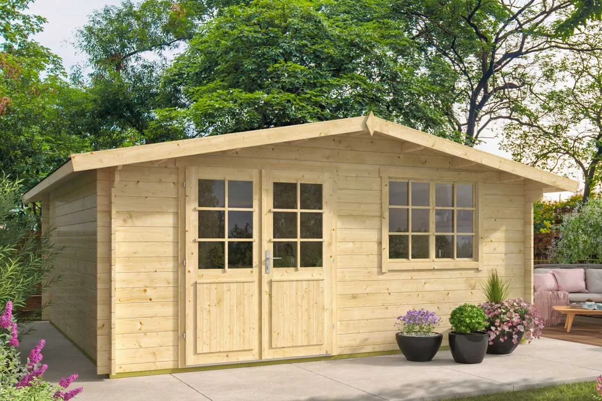 Tuindeco | Toledo Tuinhuis | Onbehandeld