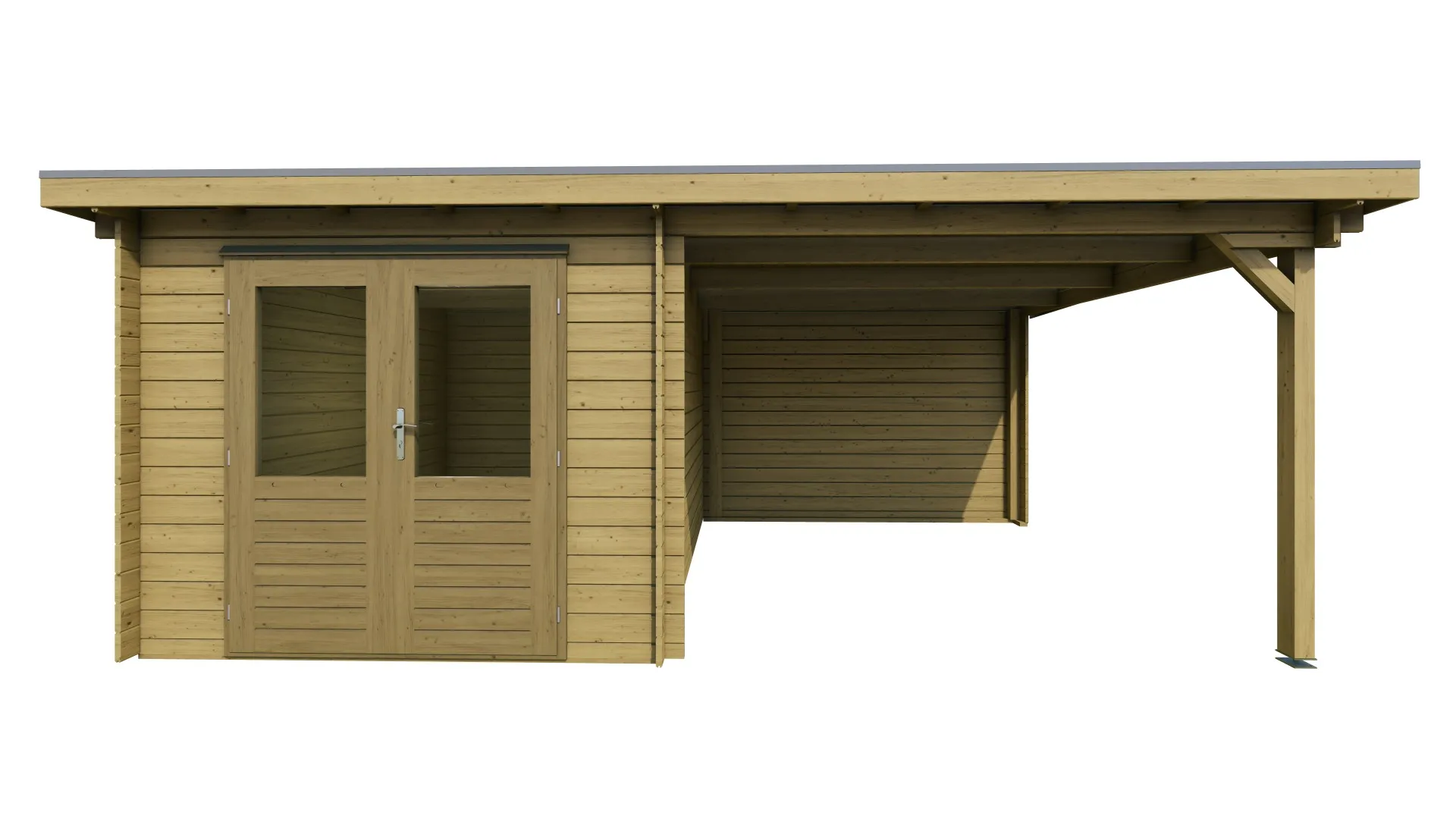 Fonteyn Basicline Blokhut Camelia 250x300 + 300