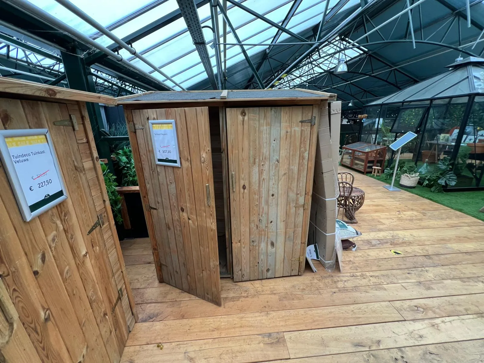 Showmodel Tuinkast Bayern