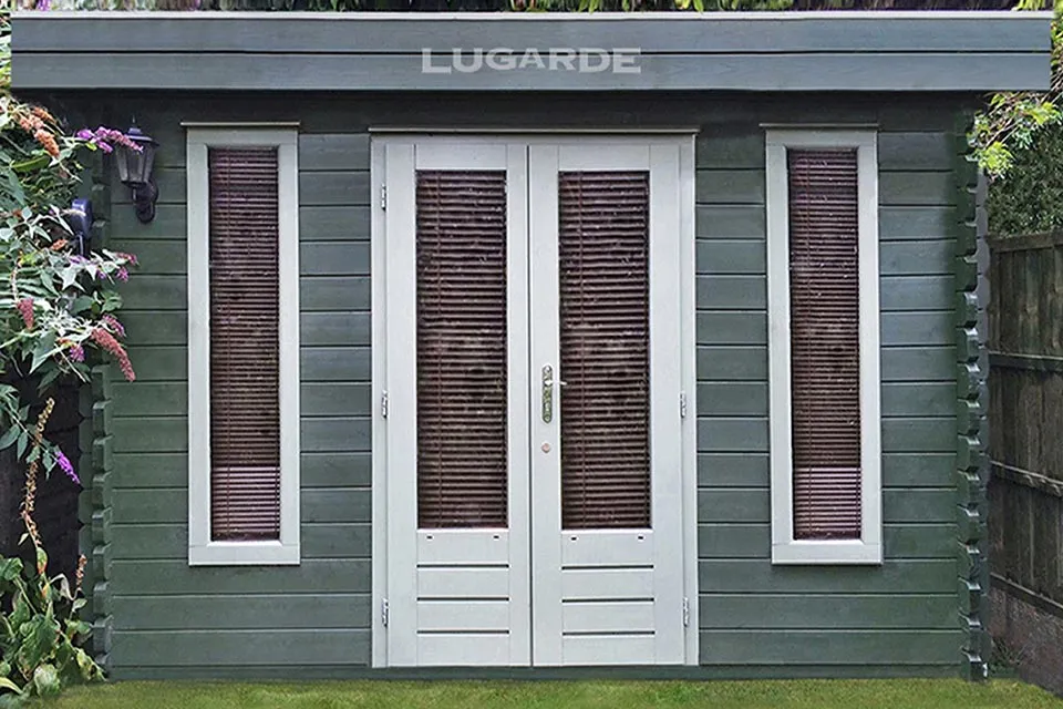 Lugarde | Maatwerk blokhut platdak B11