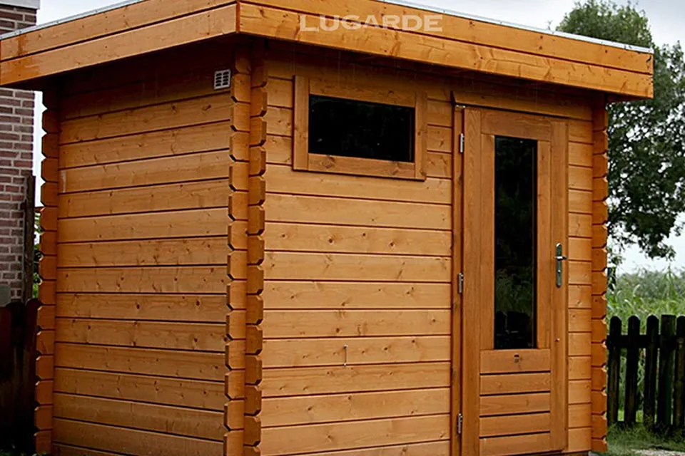Lugarde | Blokhut met platdak op maat B1