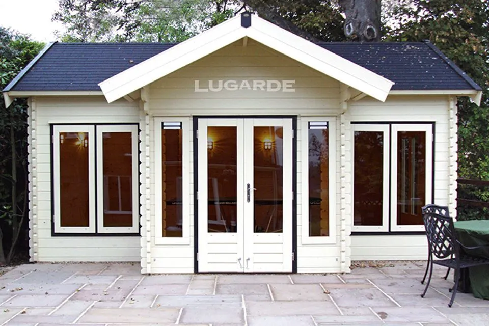 Lugarde | Luxe maatwerk tuinhuis met zadeldak B22