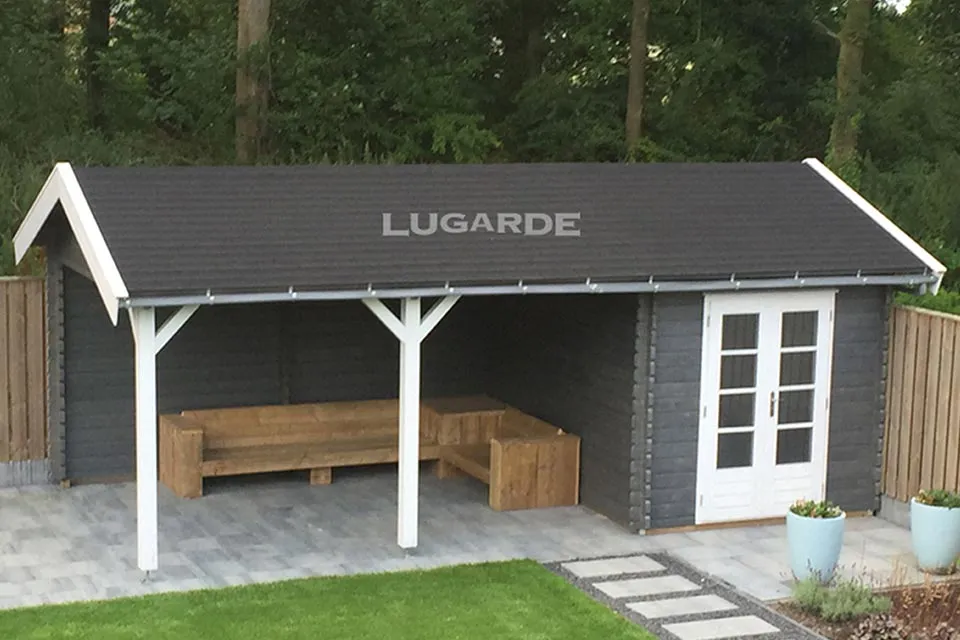 Lugarde | Blokhut met overkapping B29