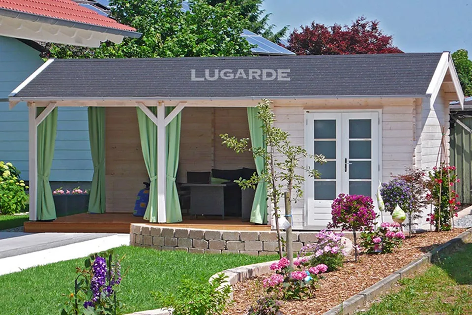 Lugarde | Tuinhuis met veranda B59
