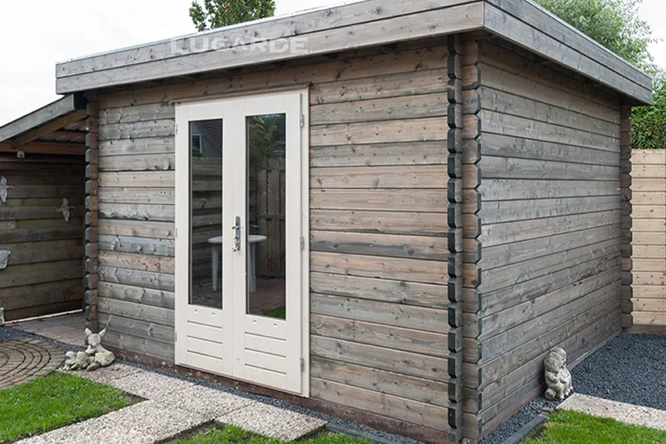 Lugarde | Blokhut op maat met platdak B8