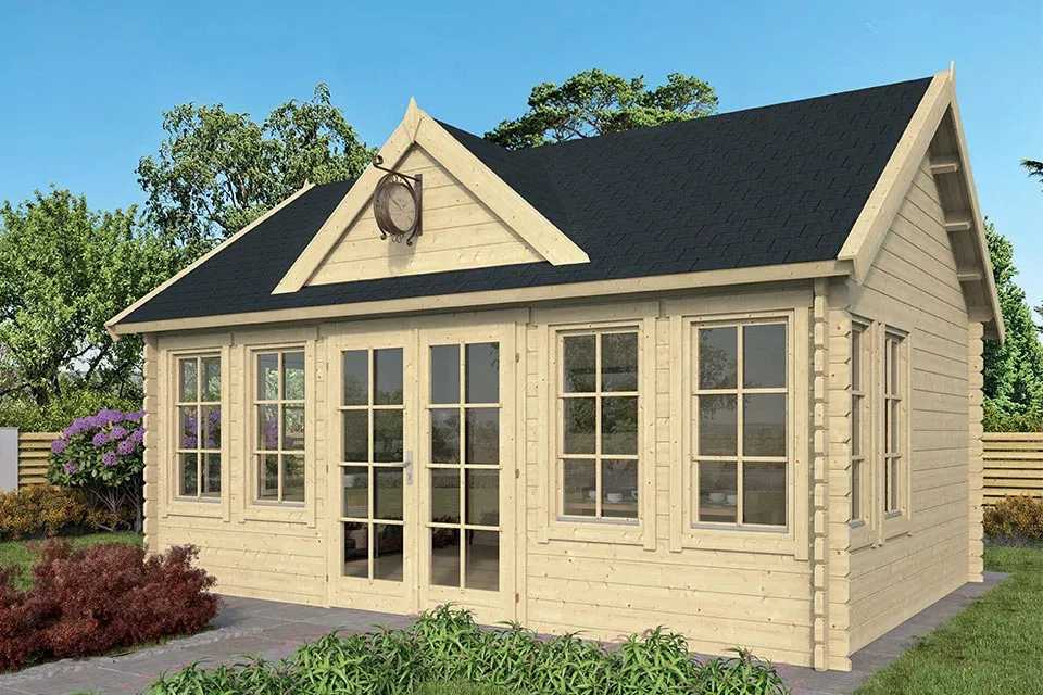 Tuindeco | Clockhouse Tuinhuis | Onbehandeld