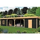 Tuindeco | Overkapping Oslo XL | Type 12 | Zwarte Wanden