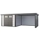 Telluria | Tuinhuis Classico 3030 | 4 Kleuren - met Overkapping Lounge (Large, XL)