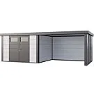 Telluria | Tuinhuis Classico 3330 | 4 Kleuren - met Overkapping Lounge (Large)