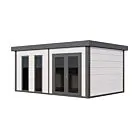 Telluria | Tuinhuis Luminato 5436 | Wit-Antraciet