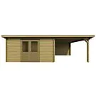 Fonteyn Basicline Blokhut Lavendel 400x300 + 300