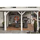 Lugarde | Tuinhuis met overkapping B12