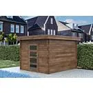 Fonteyn | Tuinhuis Eda 250 x 300 | HG bruin