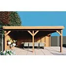 Fonteyn | Overkapping Traditioneel 5950 x 3300 | Onbehandelde Douglas Wanden