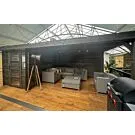 Showmodel Tuinhuis Petra plat 590 x 300 cm