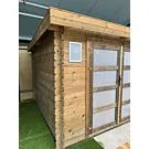 Showmodel Tuinhuis Boukje Grijs HG 246 x 246 cm