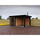 Fonteyn | Tuinhuis Jasmijn met Overkapping 400 x 300 Exclusief