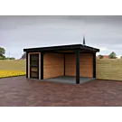 Fonteyn | Tuinhuis Jasmijn met Overkapping 450 x 300 Exclusief