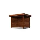 Lugarde Select veranda Laren 300x250cm - Bruin geolied