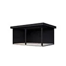 Lugarde Select veranda Middelburg 488x350cm - Zwart geolied