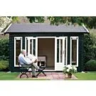 Lugarde | blokhut tuinkantoor zadeldak B13