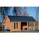 Lugarde | Douglas kapschuur met overkapping PSD15