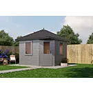 Lugarde Select Prima | Tuinhuis Nieuwegein 300 x 300 cm | RAL 7037