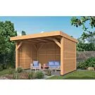 Tuindeco | Ommen Overkapping DHZ | Blanke Wanden