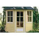 Lugarde | Achthoekig tuinhuis met piramidedak P86