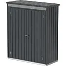 Fonteyn | Palladium Tuinkast Dubbele Deur 152 x 61 cm | Grijs met Grijze Afwerking