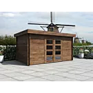 Fonteyn | Tuinhuis Inaya 400x300 | HG bruin