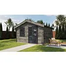 Lugarde Select | Tuinhuis Loenen 400 x 400 | Keteldruk Grijs