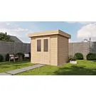 Lugarde Select Prima | Tuinhuis Delft 240 x 240 cm | Onbehandeld