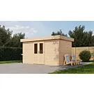 Lugarde Select Prima | Tuinhuis Heerenveen 420 x 420 cm | Onbehandeld