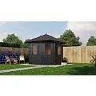 Lugarde Select Prima | Tuinhuis Leeuwarden 240 x 240 cm | RAL 7021