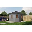 Lugarde Select Prima | Tuinhuis Maastricht 300 x 300 cm | RAL 7037