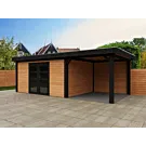 Fonteyn | Tuinhuis Thirza met Overkapping 650 x 300 Exclusief