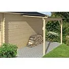 Tuindeco | Aanbouw Zijluifel 275 cm | Onbehandeld