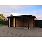 Fonteyn | Tuinhuis Xenna met Overkapping 500 x 300 Exclusief