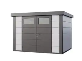 Telluria | Tuinhuis Classico 3024 | Wit-Antraciet