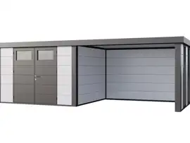 Telluria | Tuinhuis Classico 3330 | 4 Kleuren - met Overkapping Lounge (Large)