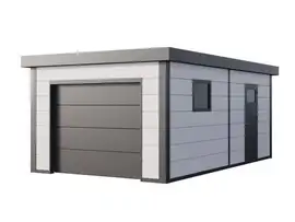 Telluria | Garage 3663G | Wit-Antraciet