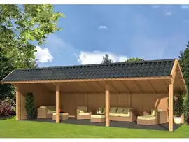 Tuindeco | Overkapping Bergen XL | Type 6