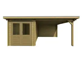 Fonteyn Basicline Blokhut Roosmarijn 200x300 + 300