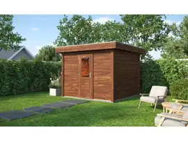 Lugarde Select Modern | Tuinhuis Groningen 300 x 300 | Bruin Geolied