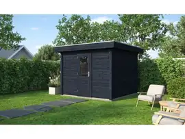 Lugarde Select Modern | Tuinhuis Groningen 300 x 300 | Zwart Geolied